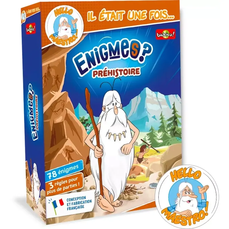 Enigmes - Il était une fois… : Préhistoire
