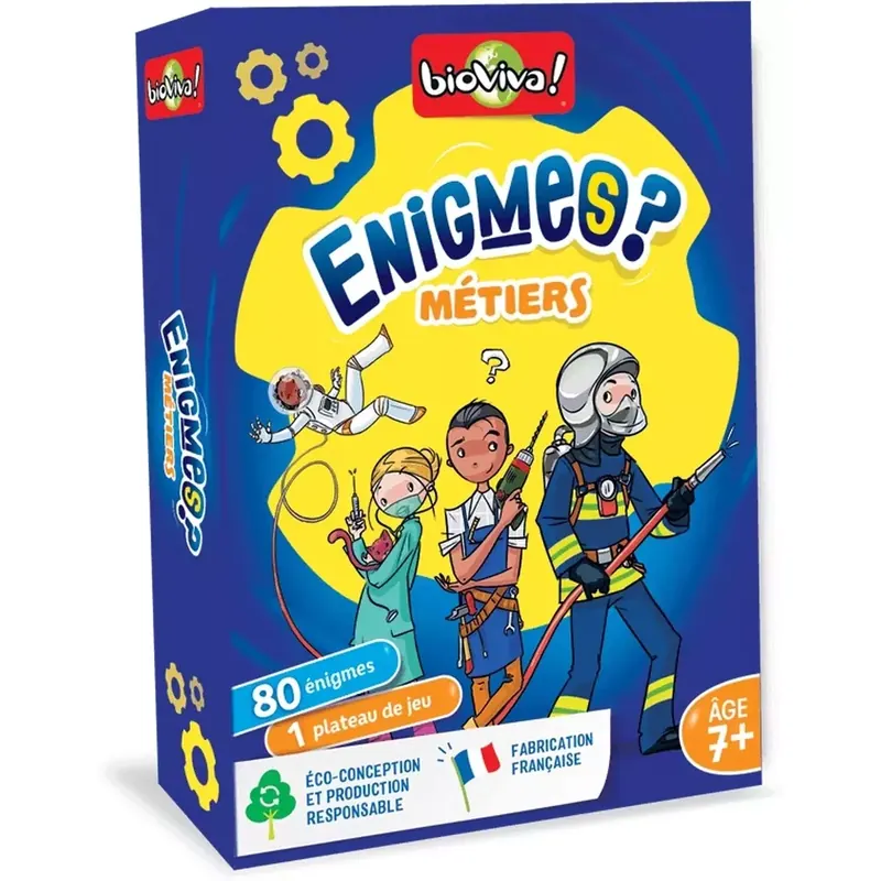 Enigmes : Métiers