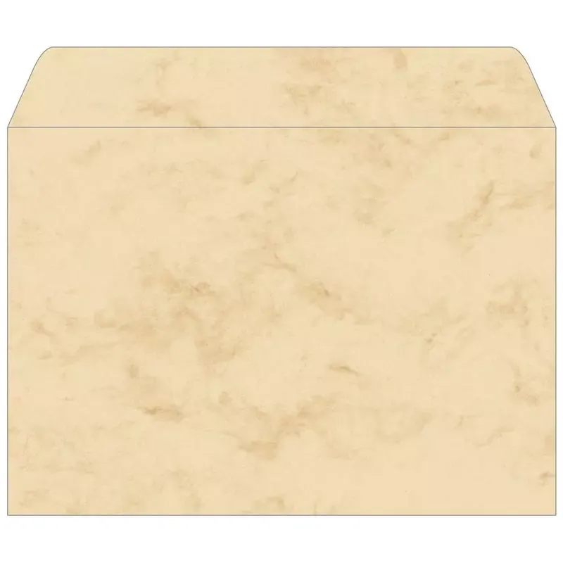 enveloppe - C5 - 90 g/m2 - gomme - marbre beige
