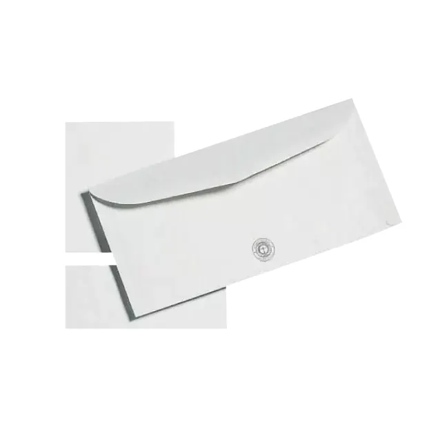 Enveloppe papier recyclé gris clair