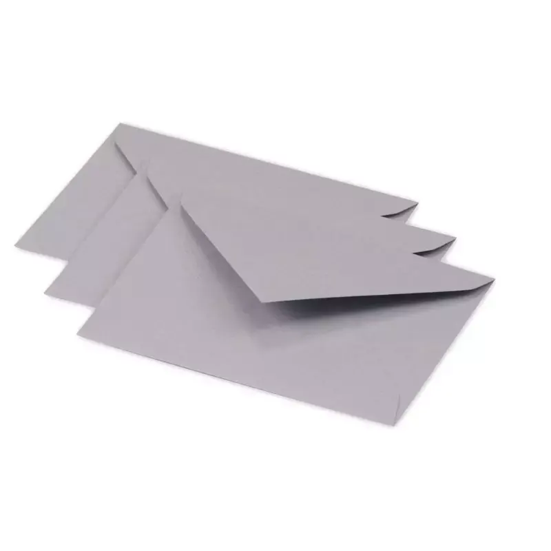 Enveloppes 75 x 100 mm - 20 pièces - gris