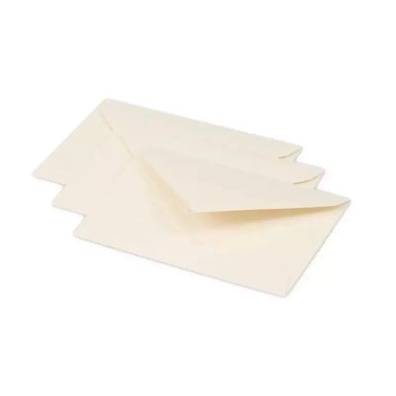 Enveloppes 75 x 100 mm - 20 pièces -  ivoire