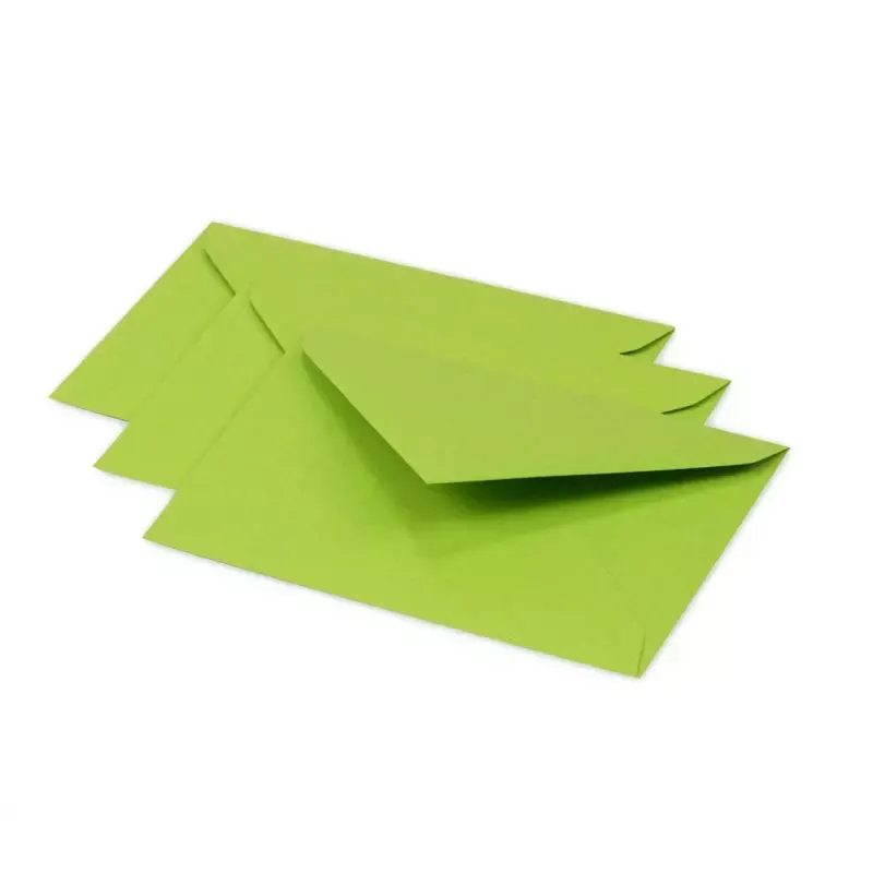 Enveloppes 75 x 100 mm - 20 pièces - vert