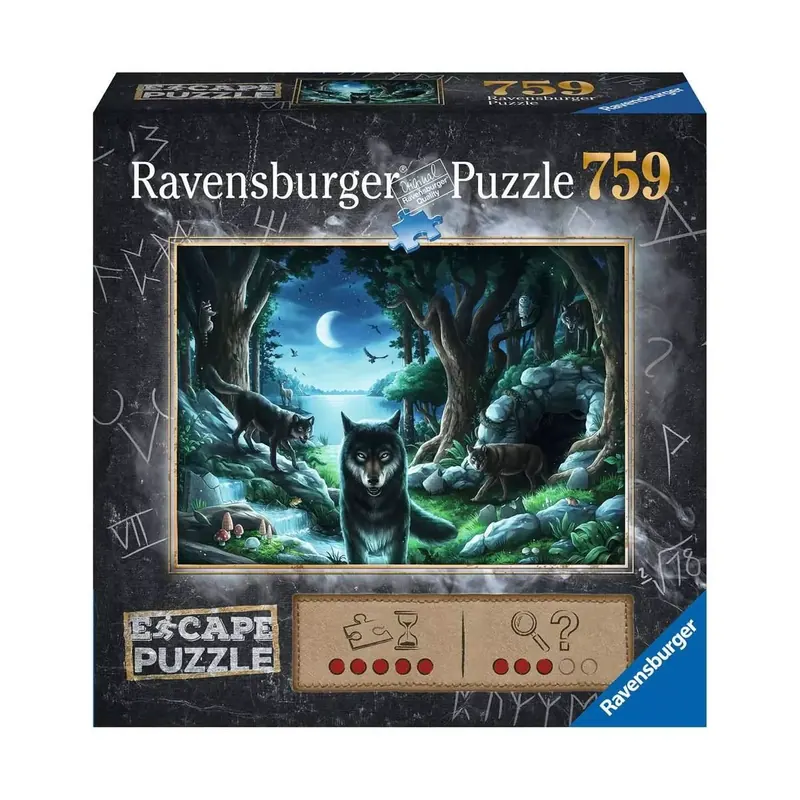 Escape Puzzle Histoires de Loups - 759 pièces