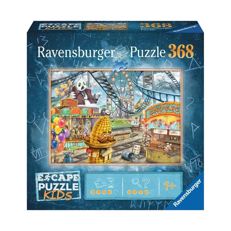 Escape Puzzle Kids Le parc d'attractions - 368 pièces