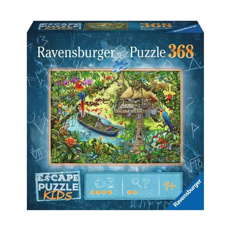 Escape Puzzle Kids Un safari dans la jungle - 368 pièces