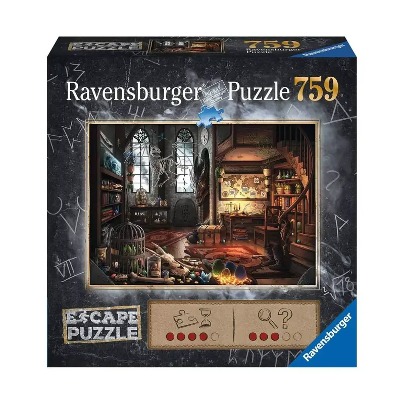 Escape Puzzle L'antre du Dragon - 759 pièces