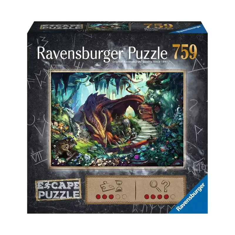 Escape Puzzle La Grotte du Dragon - 759 pièces