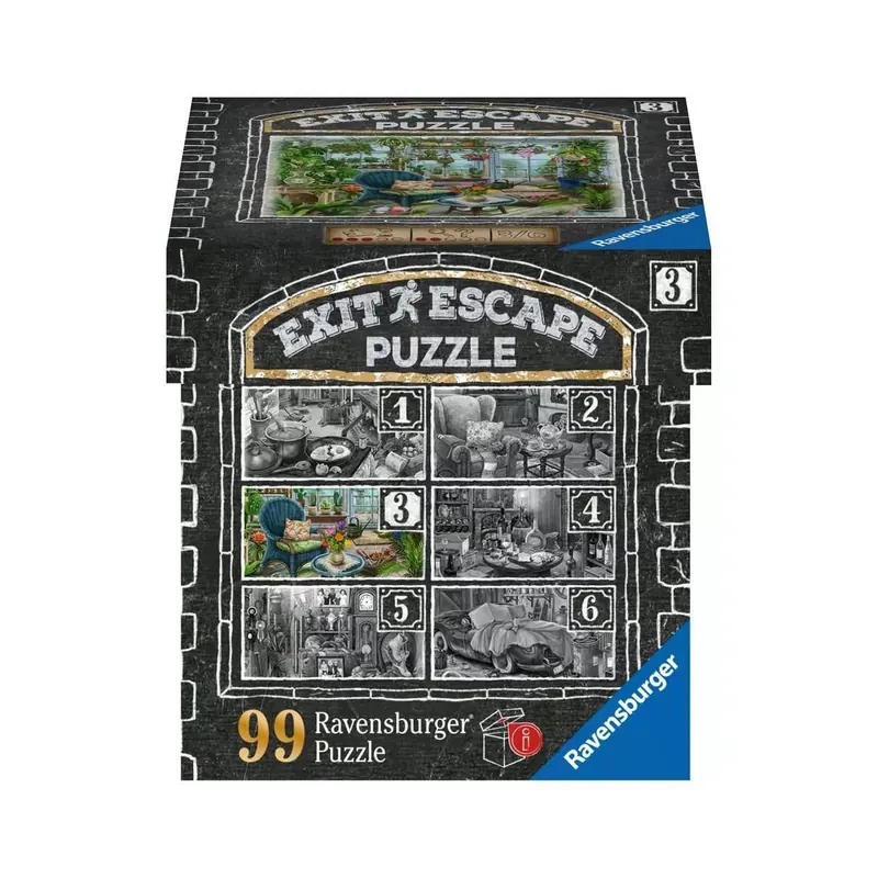 Escape Puzzle Le Jardin d'Hiver du Manoir - 99 pièces