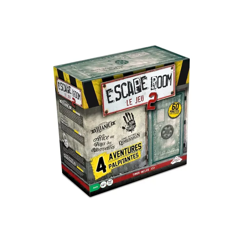 Escape Room Le Jeu 2 - 4 aventures