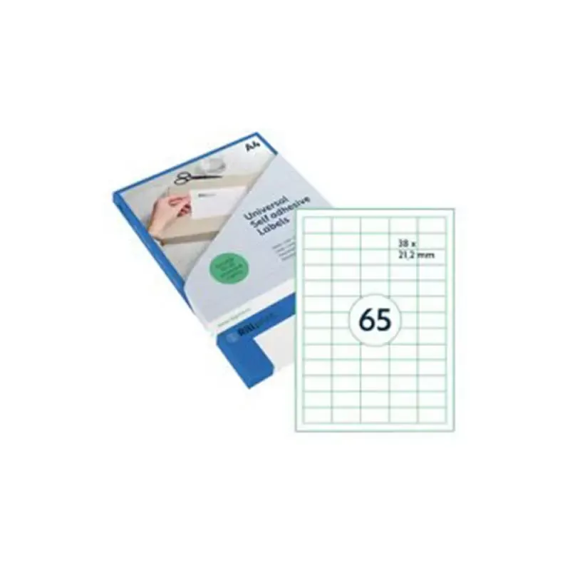 Etiquette universelle, 70 x 42,4 mm, blanc