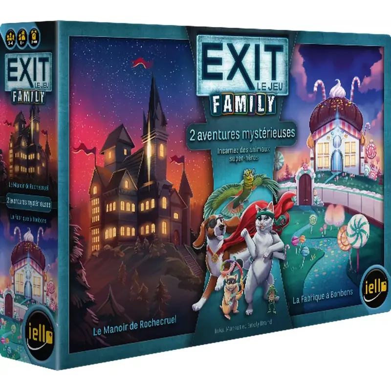 Exit Family : Le Manoir de Rocheffroi et La Fabrique à Bonbons