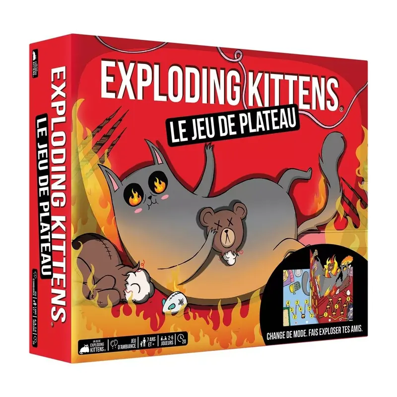 Exploding Kittens : Le jeu de plateau