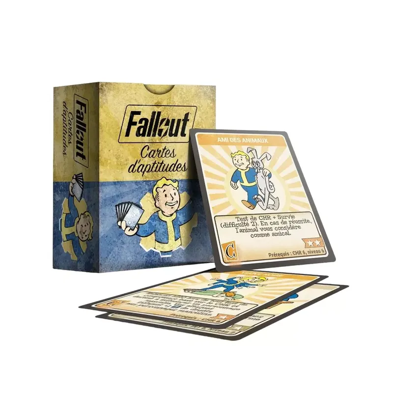 Fallout - Le Jeu de Rôle : Cartes d'Aptitudes