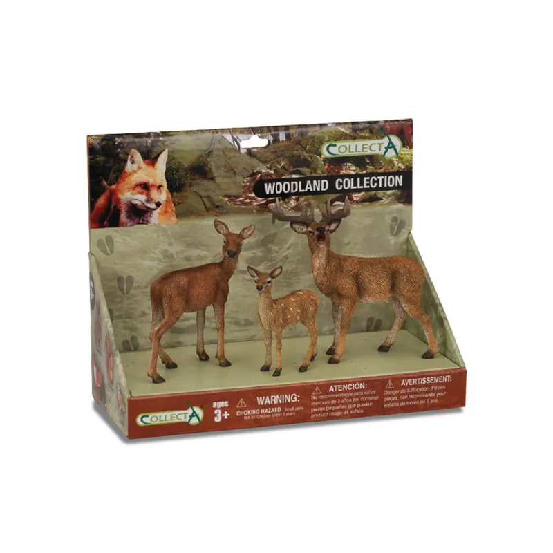 Famille des cervidés CollectA - Faon Biche Cerf