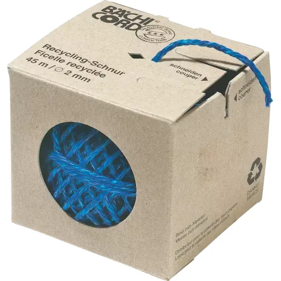 Ficelle recyclée boîte distributrice en carton recyclé