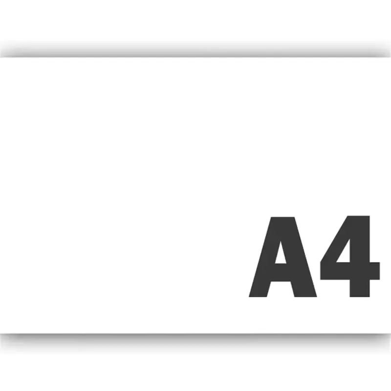 Fiche Bristol non perforée - A4 - uni - 170g - blanc