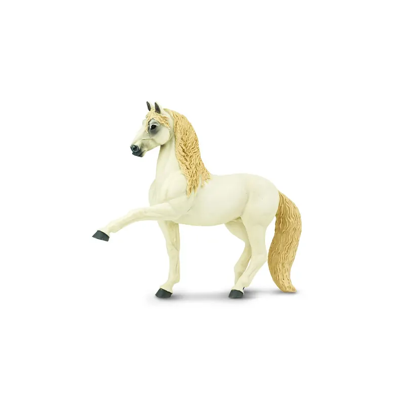 Figurine Cheval Andalou Safari Ltd® 150905 étalon pure race espagnole