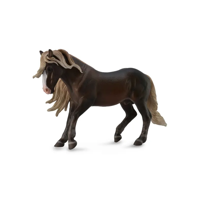 Figurine cheval de Trait de la Forêt Noire Collecta 88769 étalon black forest