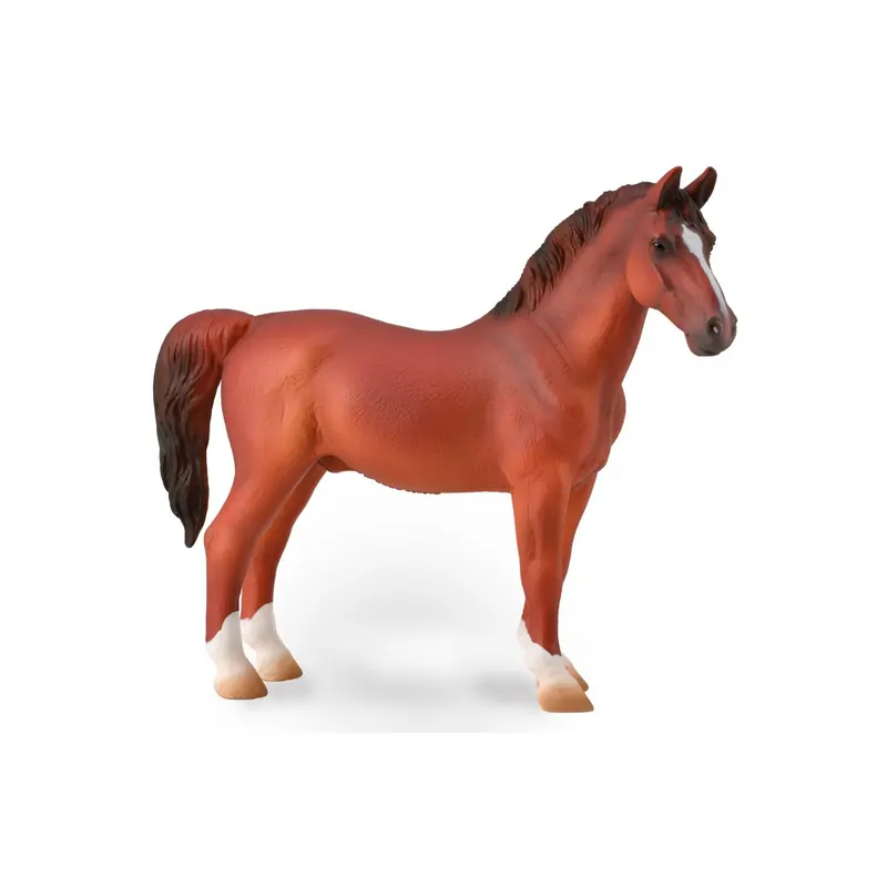 Figurine cheval Hackney Collecta 88915 étalon
