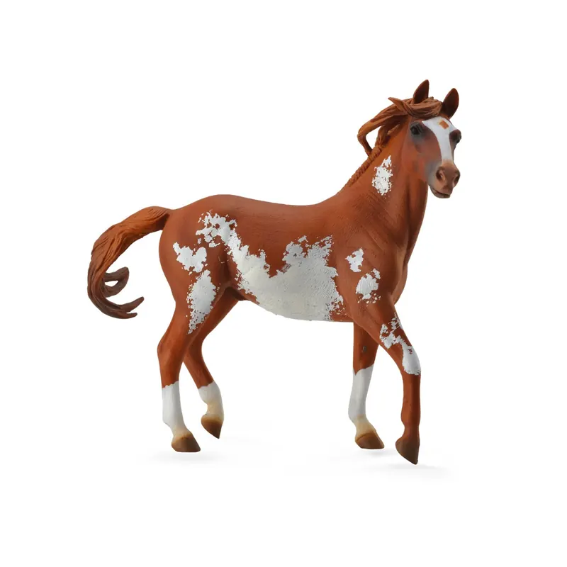 Figurine cheval Mustang Collecta 88713 étalon 1:12 alezan overo