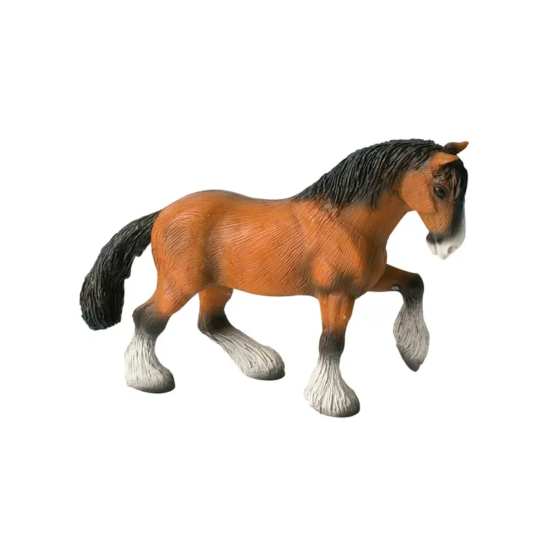 Figurine cheval Shire Bullyland Alezan - Hongre 62666