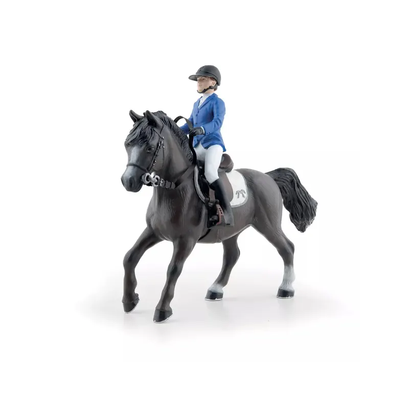 Figurine Eden et Qimbaya Papo - Collection Pénélope Chevaux