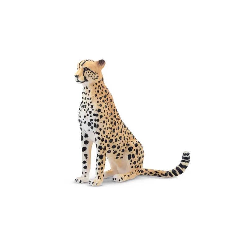 Figurine guépard femelle (assise) ToyMany