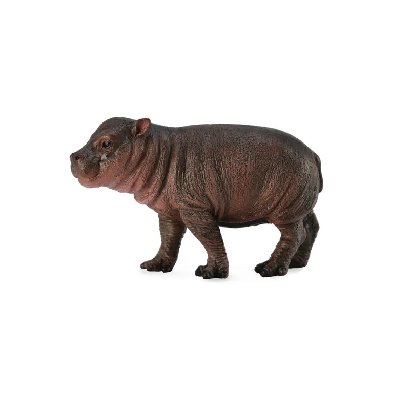 Figurine hippopotame nain bébé - animaux sauvages Collecta 88687