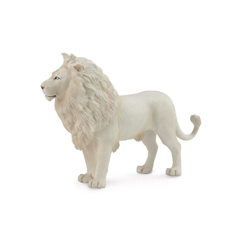Figurine lion blanc Collecta 88785 reproduction réaliste