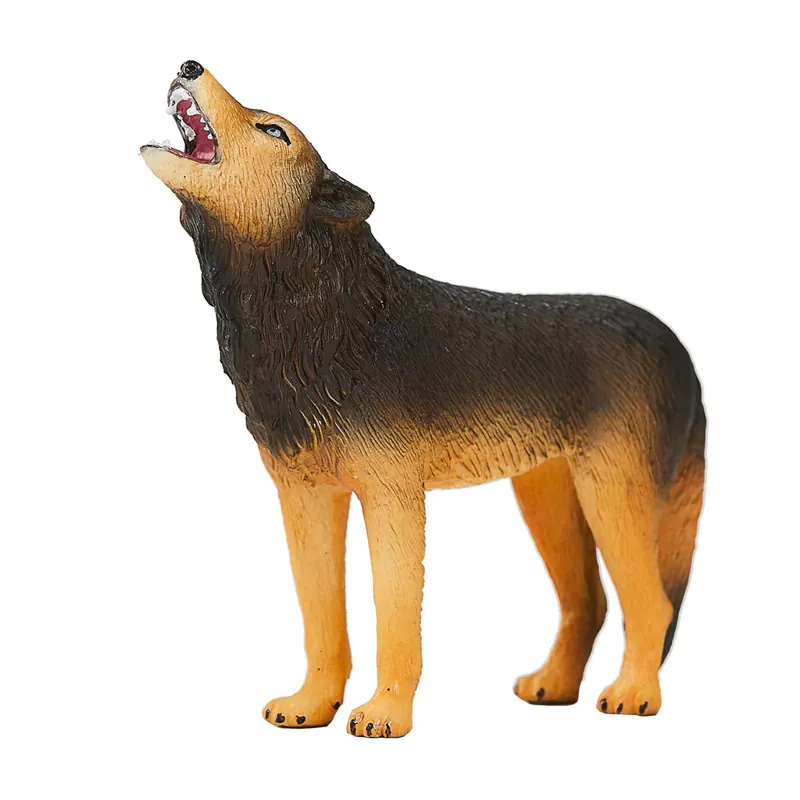 Figurine Loup hurlant - Mojo 387245