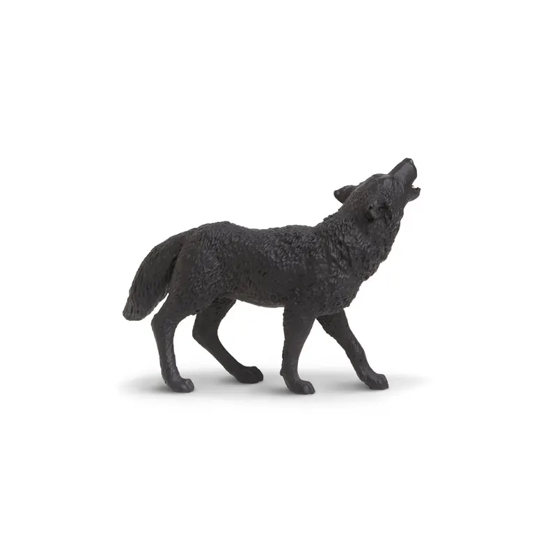 Figurine Loup Noir - Safari Ltd® 181129