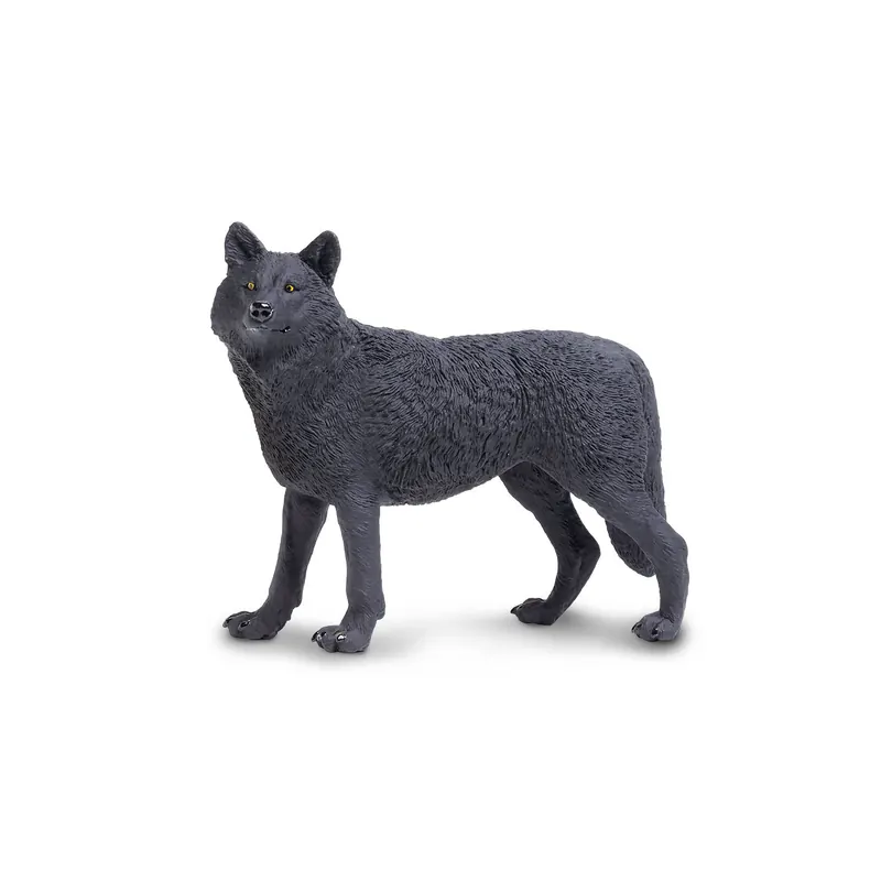 Figurine Loup noir XL - Safari Ltd® 112989