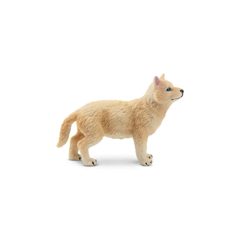 Figurine louveteau arctique blanc debout ToyMany