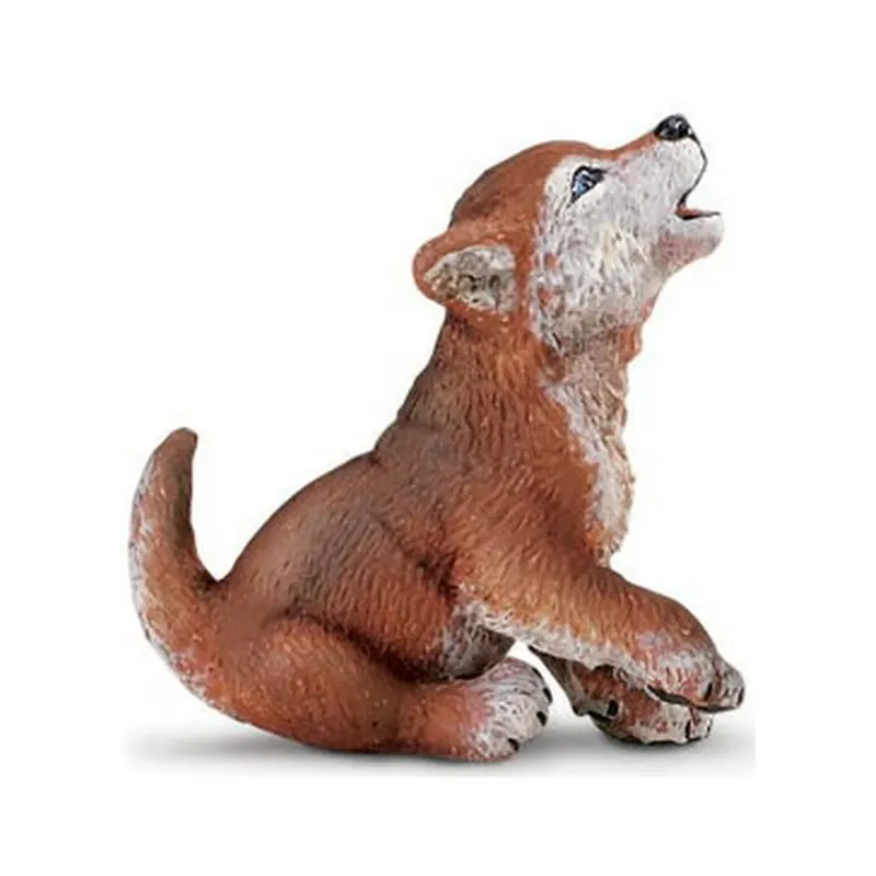 Figurine louveteau bébé loup Safari 222929