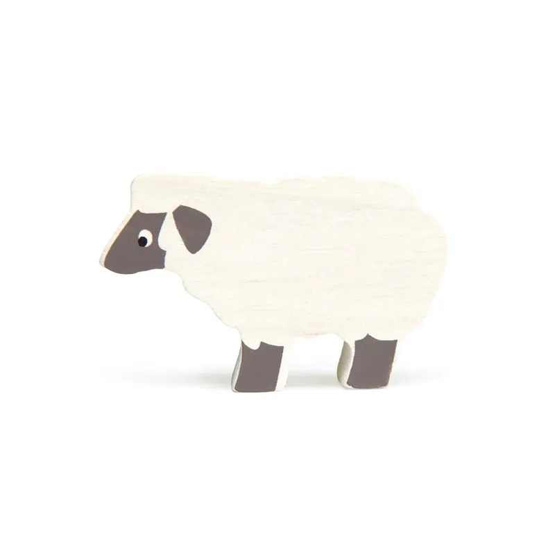 Figurine Mouton Tender Leaf - Jouet en bois - Animal de la ferme