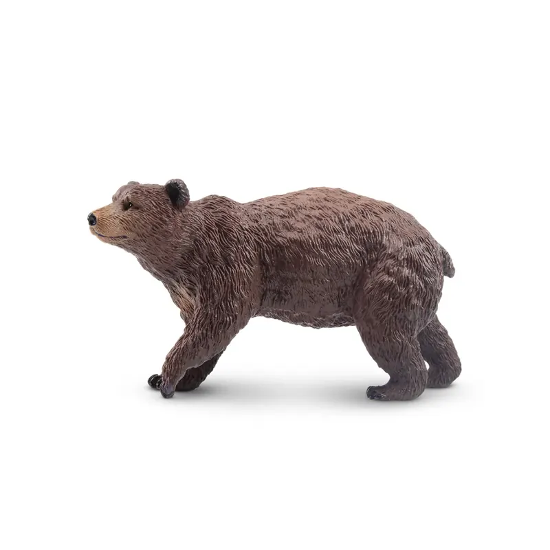 Figurine ours brun (en marche) ToyMany