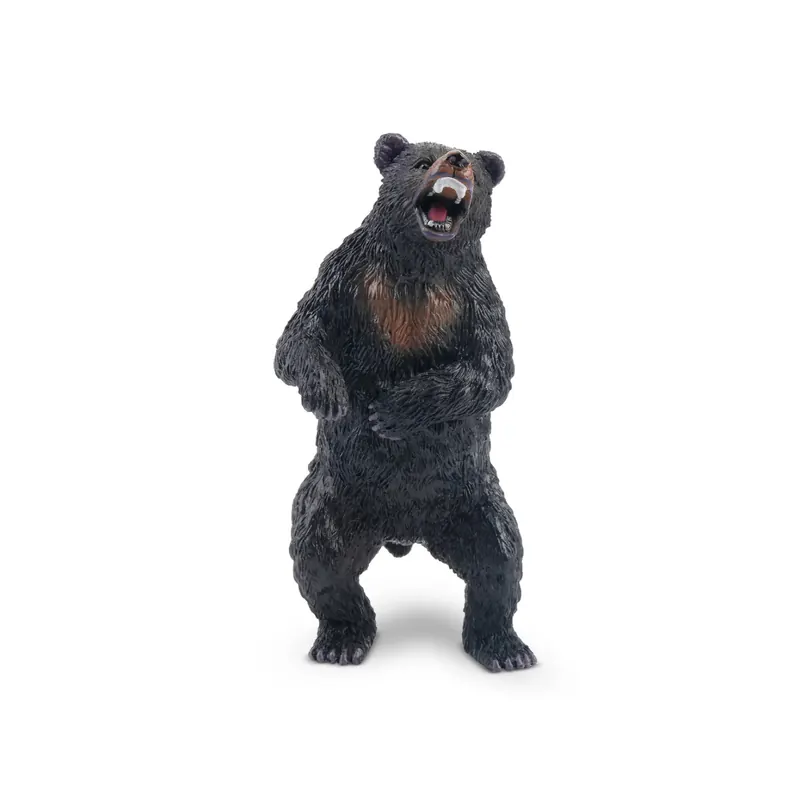 Figurine ours noir (debout) ToyMany