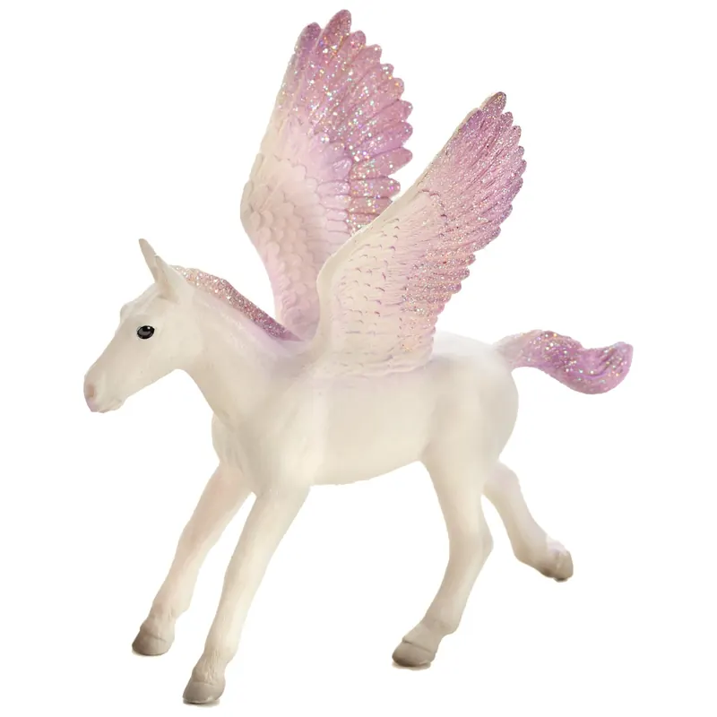 Figurine Poulain Pegasus Violet - Mojo 387289