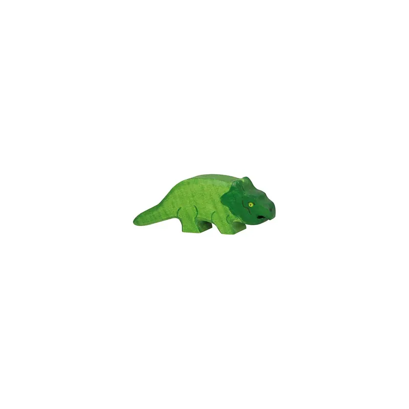 Figurine protoceratops en bois - Dinosaure Holztiger