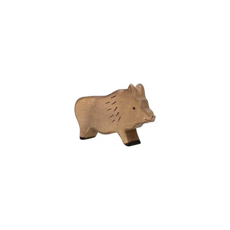 Figurine sanglier en bois - Animaux des bois Holztiger