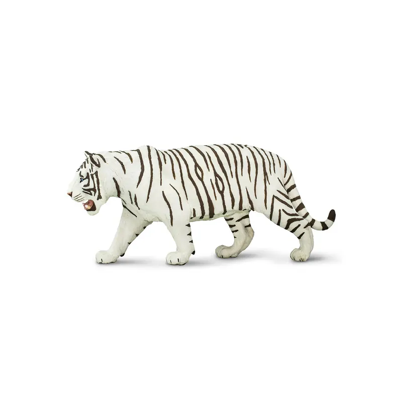 Figurine Tigre blanc Safari Ltd® 112089 modèle XL géant 25cm