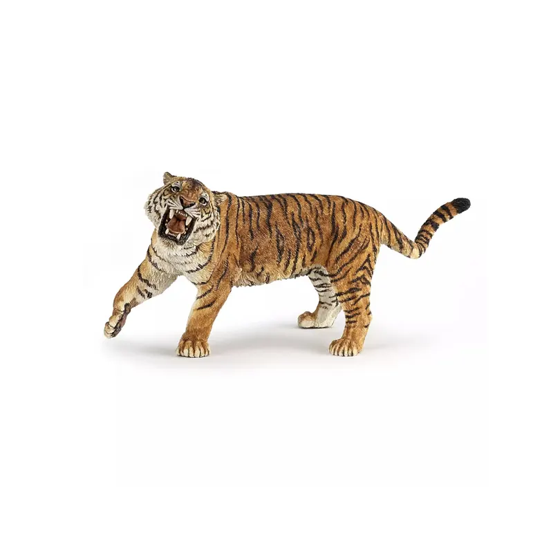 Figurine Tigre Rugissant Papo - Collection Vie Sauvage
