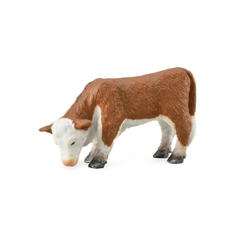 Figurine veau hereford Collecta - Les animaux de la ferme 88242