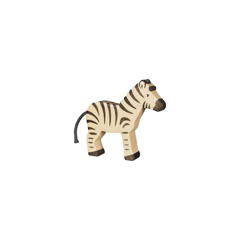 Figurine zèbre en bois - Animaux de la jungle Holztiger