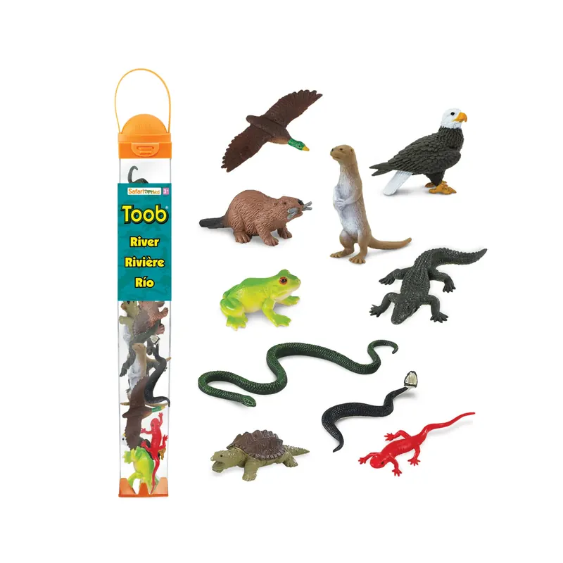 Figurines animaux de rivière - Tube Safari Ltd® 681804