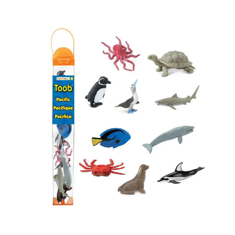 Figurines Animaux du Pacifique - Tube Safari Ltd® 100308
