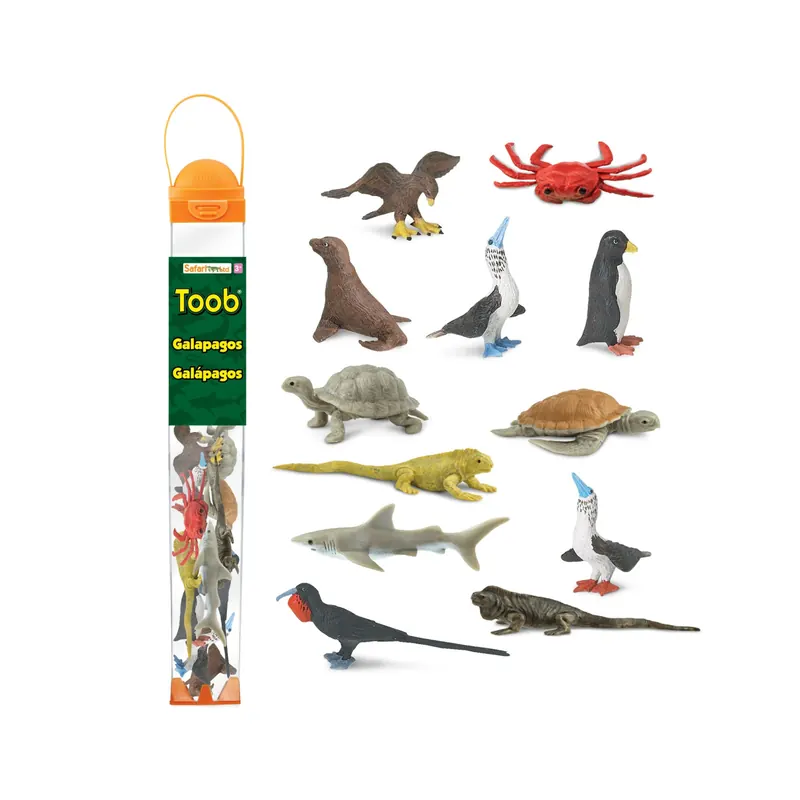 Figurines des îles Galapagos Amérique du Sud - Tube Safari Ltd® 681704