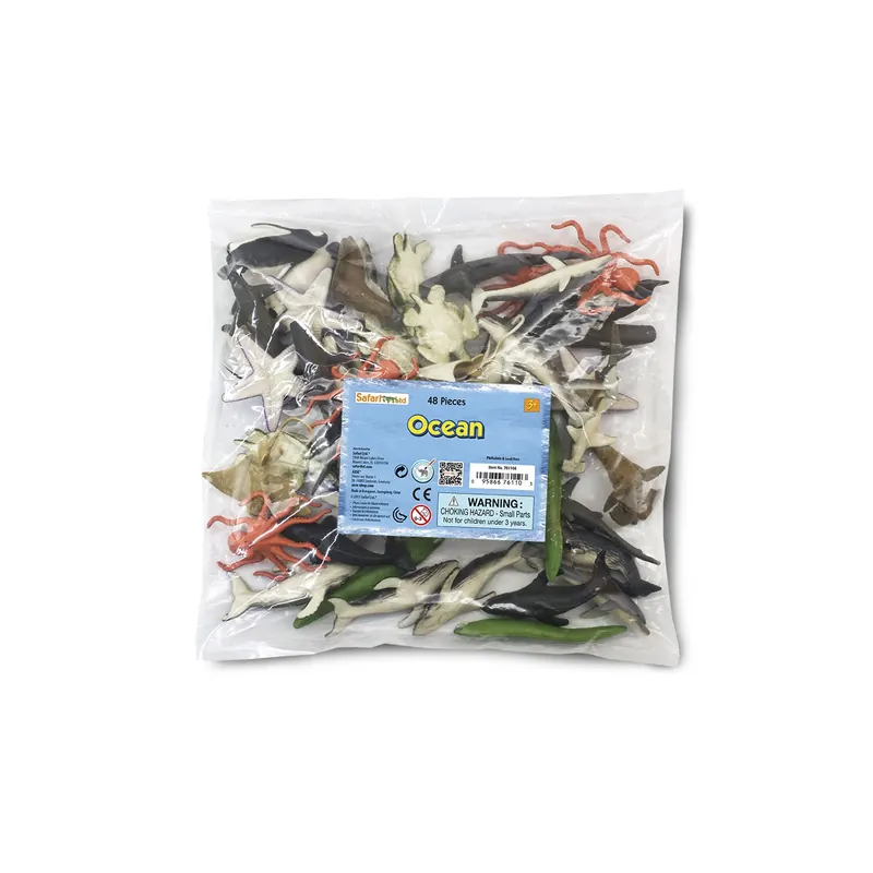Figurines les animaux marins (48pcs) Sachet vrac - Safari Ltd® 761104