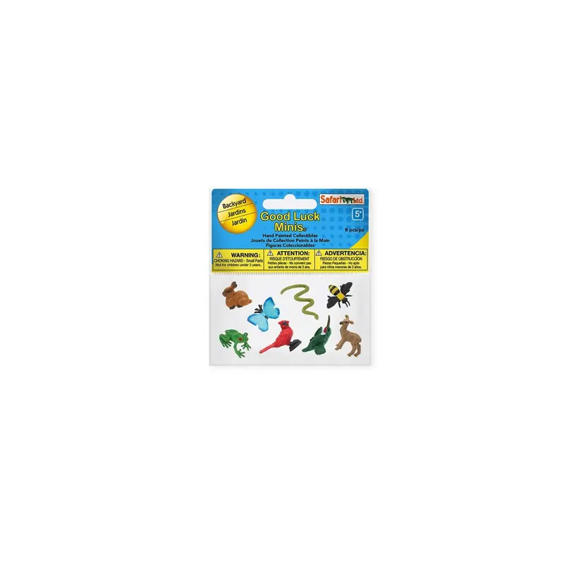 Figurines mini animaux du jardin - Safari Ltd® 100223